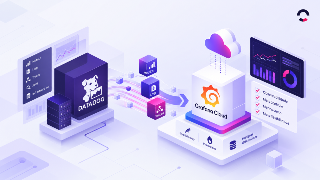 Migração de Datadog para Grafana Cloud: vantagens e ganhos